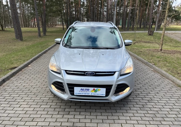 Ford Kuga cena 48999 przebieg: 197291, rok produkcji 2014 z Zduny małe 781